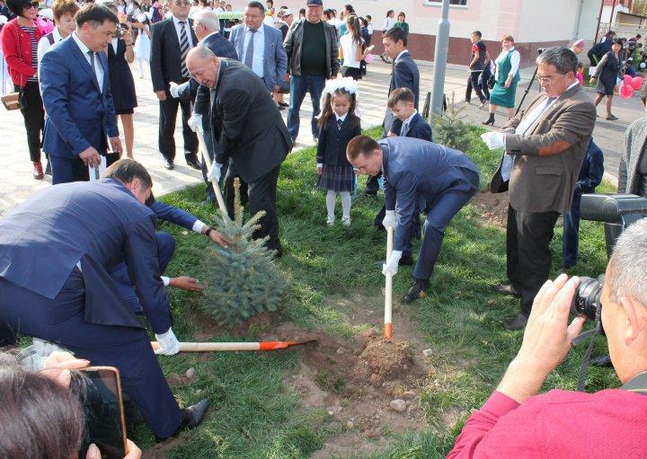 «Талмен бірге өсейік» атты өткізілген күзгі көгалдандыру  акциясының анықтамасы 