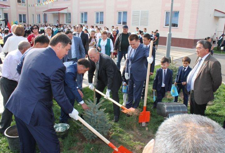 «Талмен бірге өсейік» атты өткізілген күзгі көгалдандыру  акциясының анықтамасы 