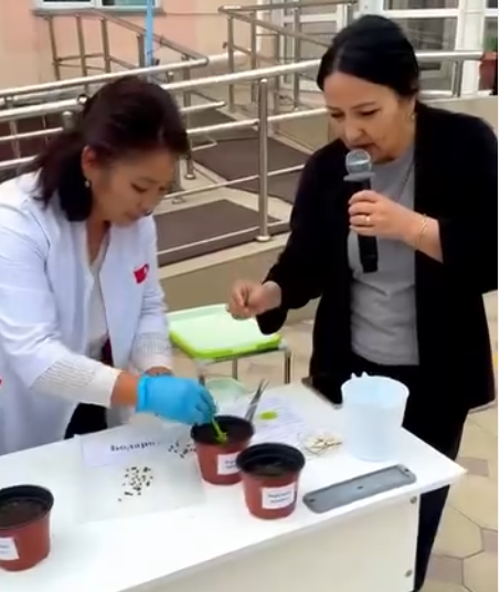 «Жасыл әлемді бірге құрайық» экологиялық акциясы